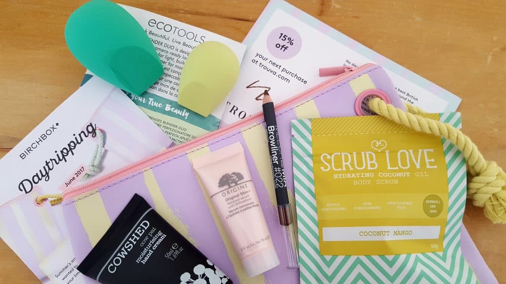 June Birchbox review: Daytripping Birchbox June - Daytripping