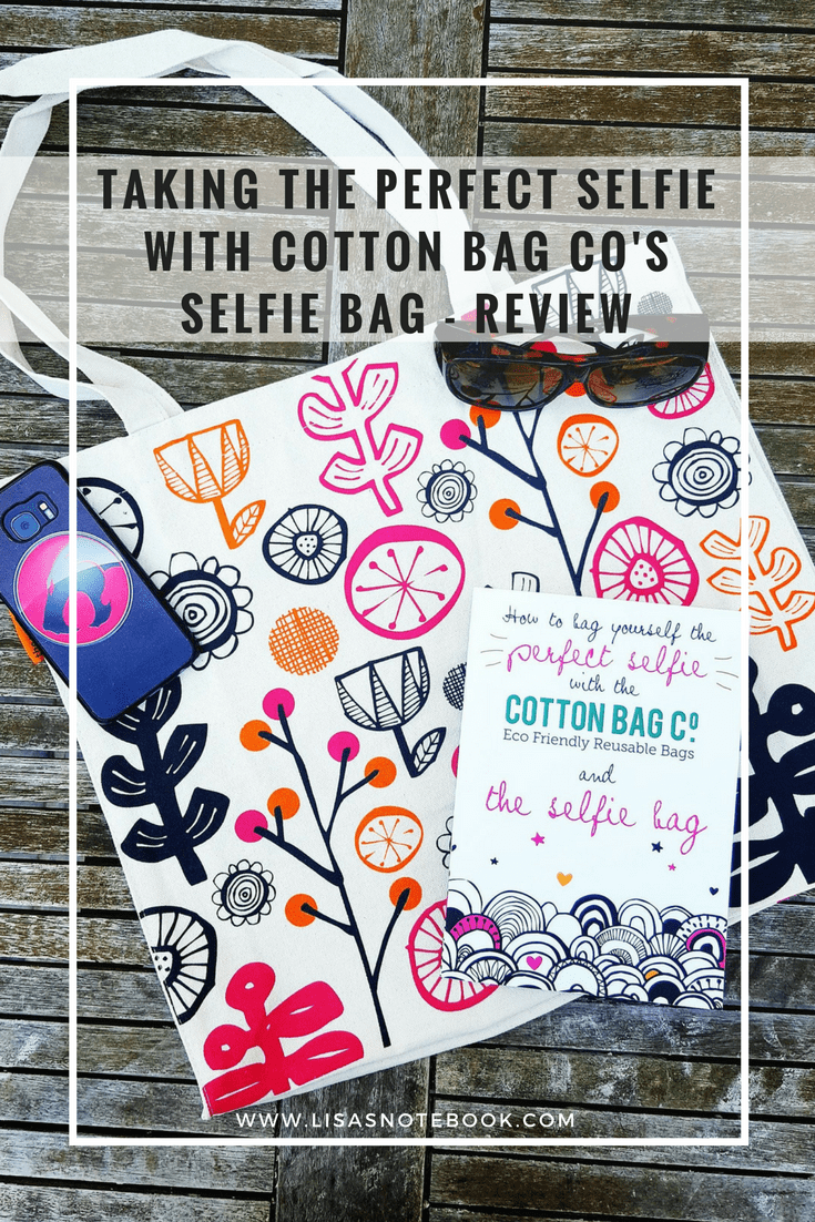 Taking the perfect selfie with Cotton Bag Co's Selfie Bag * cotton-co-bag-selfie-bag-review-www.lisasnotebook.com