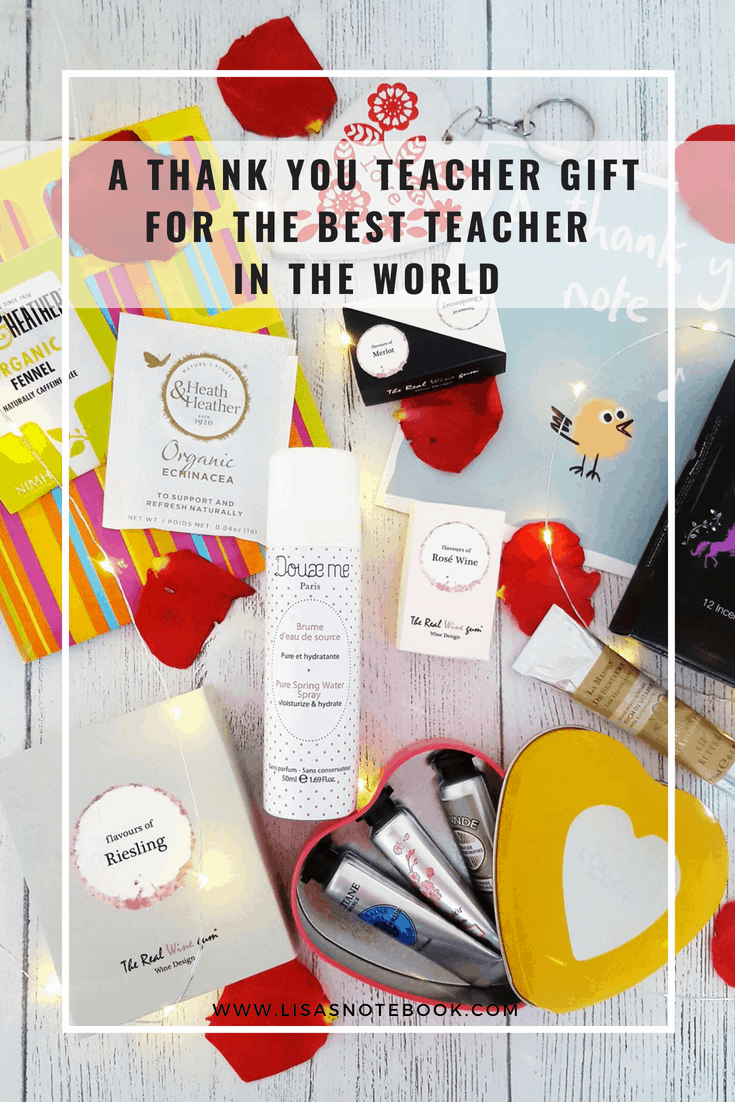 A thank you teacher gift for the best teacher in the world A-thank-you-teacher-gift_www.lisasnotebook.com
