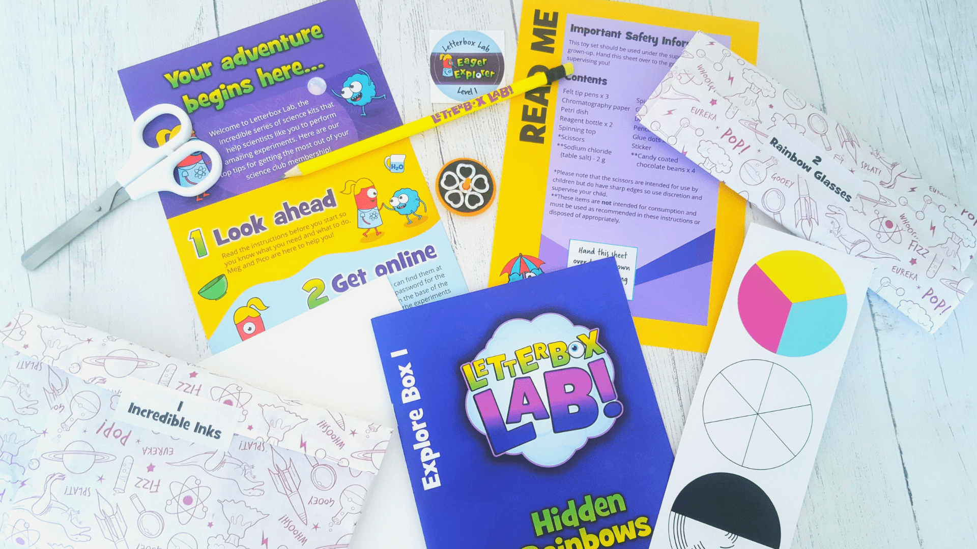 Fun science experiments for kids at home with Letterbox Lab * fun-science-experiments-for-kids-with-letterbox-lab