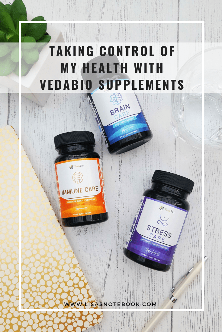 Taking control of my health with VedaBio supplements * aking-control-of-my-health-with-vedabio