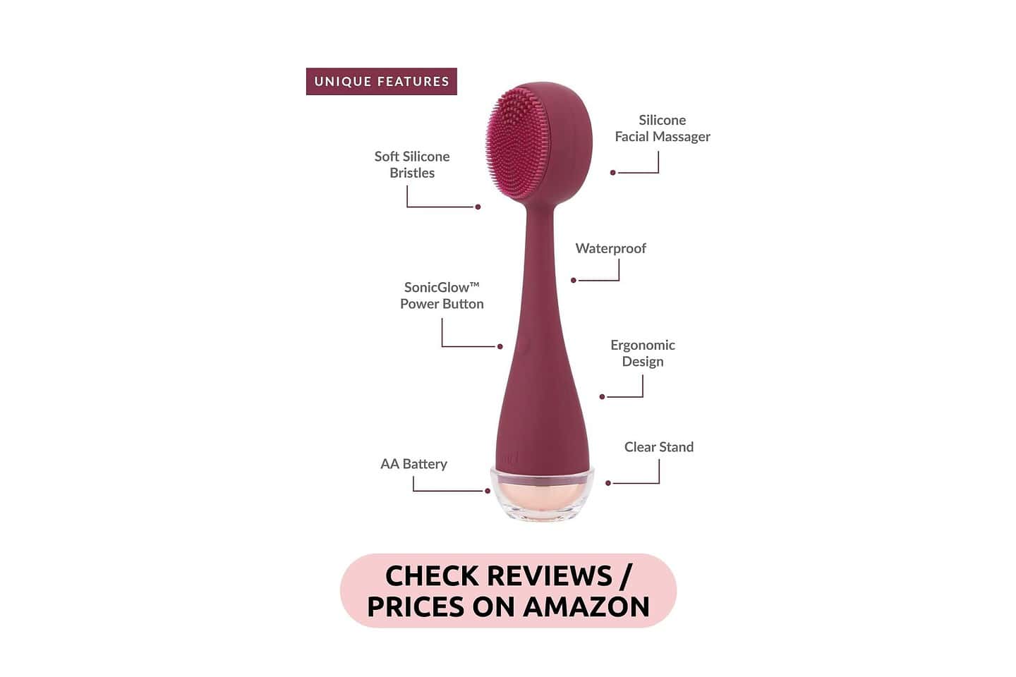 How to Start a Simple Korean Skincare Routine for a Teenager * PMD-Clean-Smart-Facial-Cleansing-Device-review_amazon