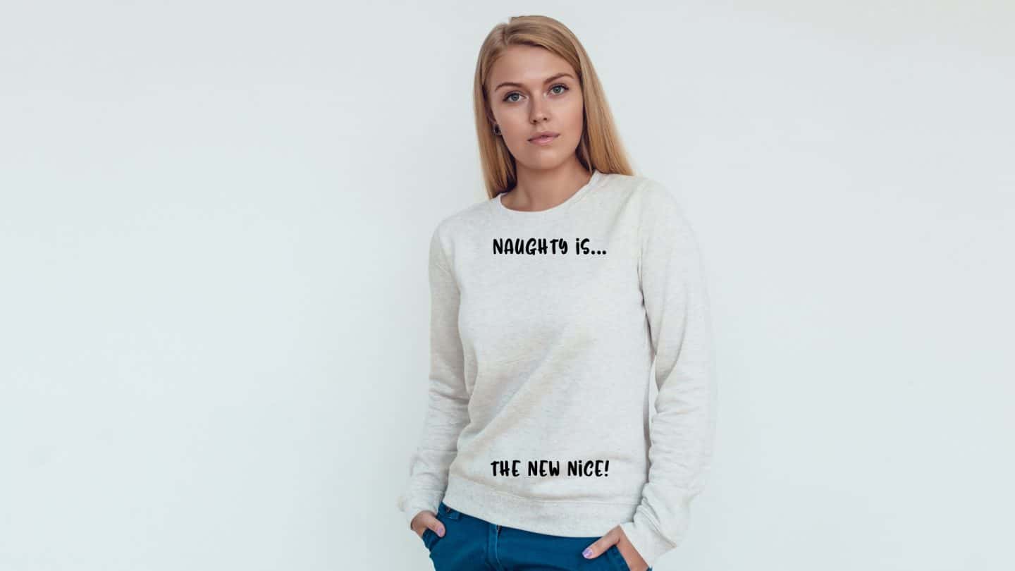 How to design your own personalised Christmas top * How to design your own personalised Christmas top
