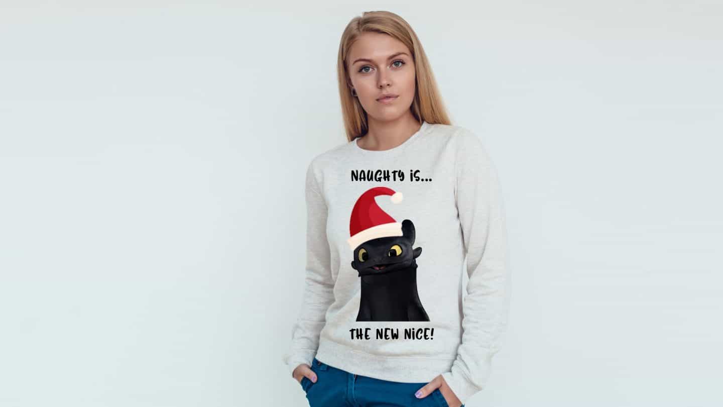 How to design your own personalised Christmas top * How to design your own personalised Christmas top