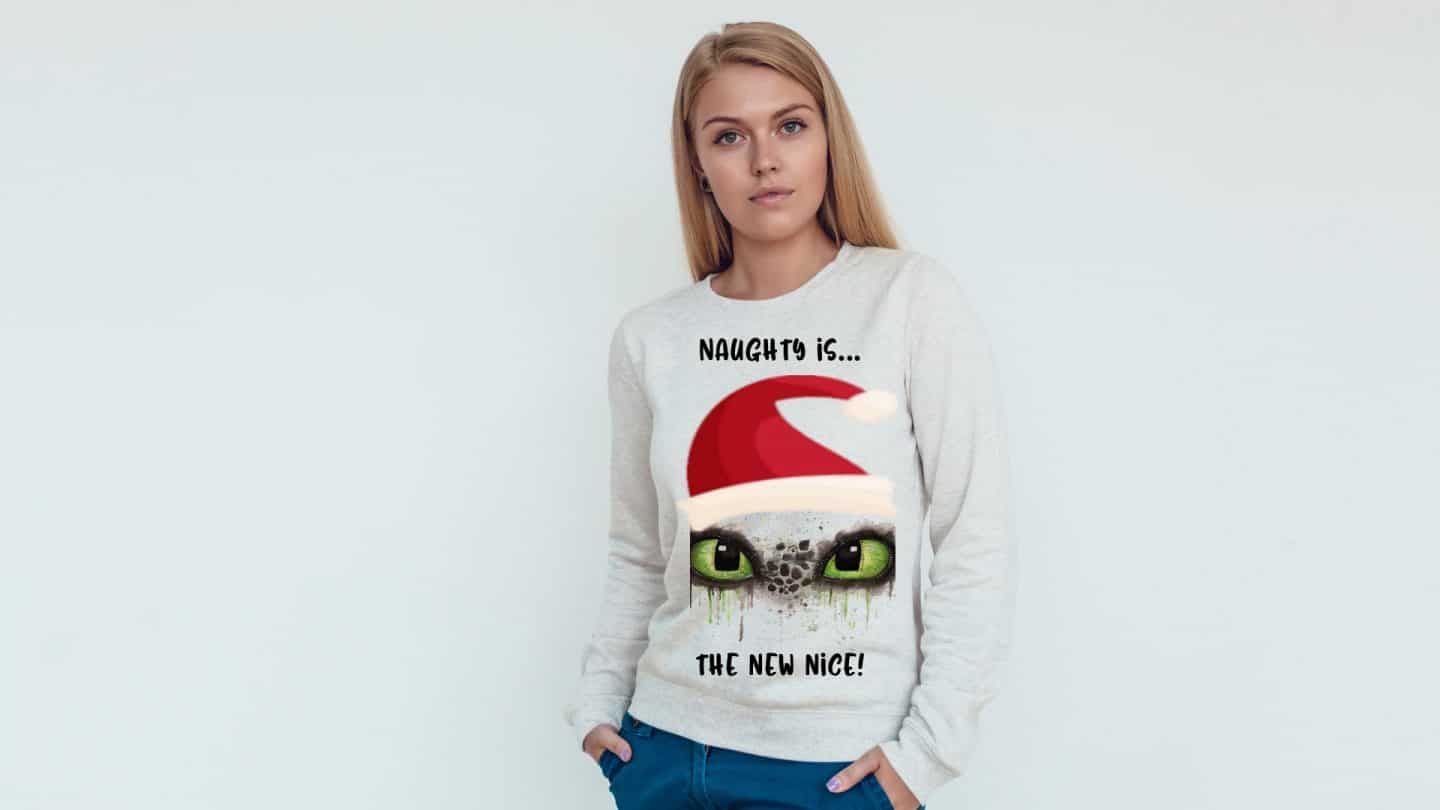 How to design your own personalised Christmas top * How to design your own personalised Christmas top
