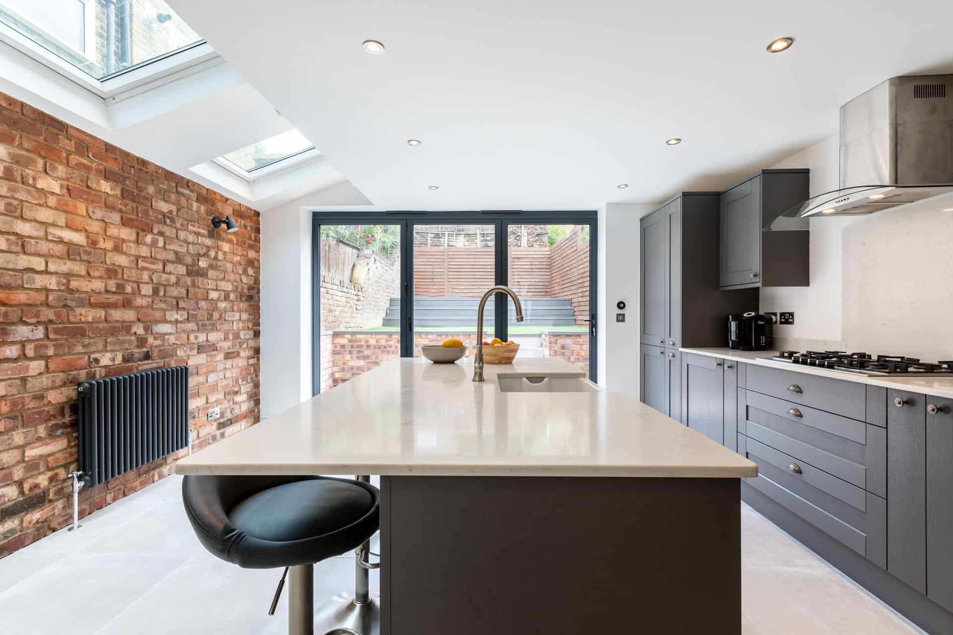 Why a loft conversion or home extension can work out better than moving house * home extension - kitchen