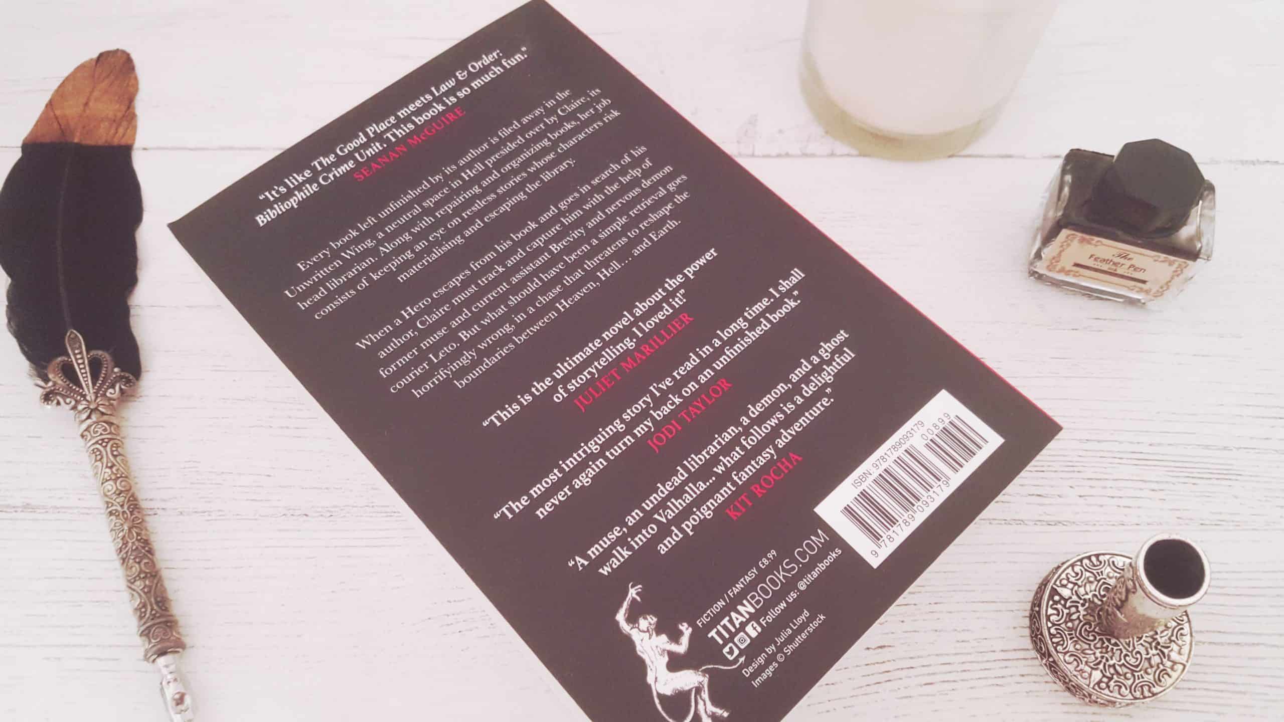 Book Review – The Library of the Unwritten * Book Review - The Library of the Unwritten