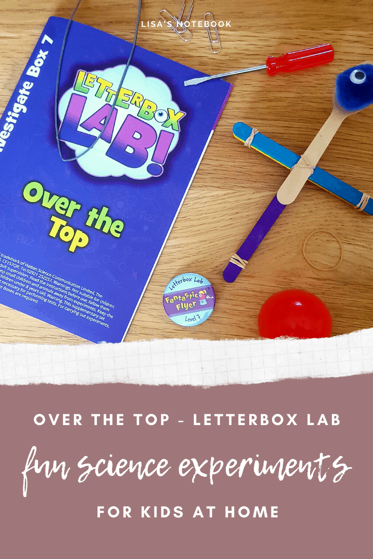 Fun science experiments for kids at home: Over The Top * Fun science experiments for kids - Letterbox Lab - Over The Top