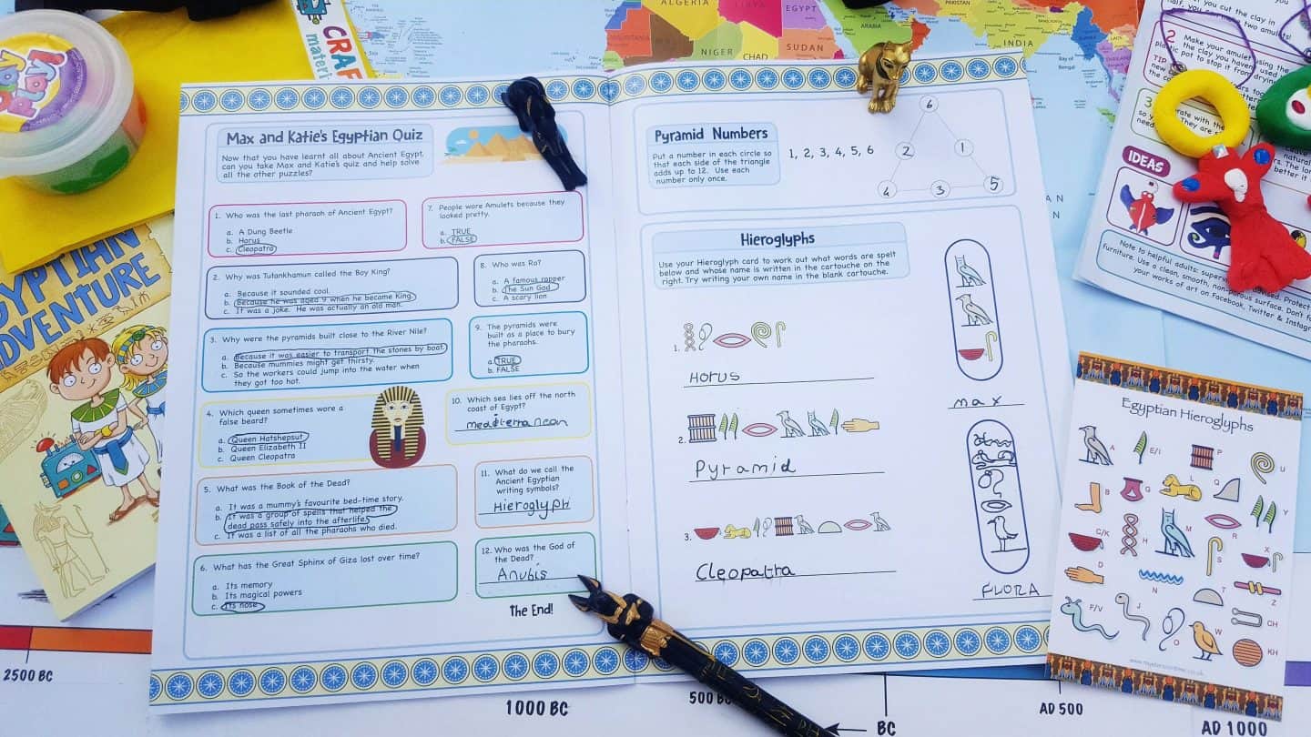 Fun world history for kids at home: Ancient Egypt * Fun world history for kids at home - Ancient Egypt