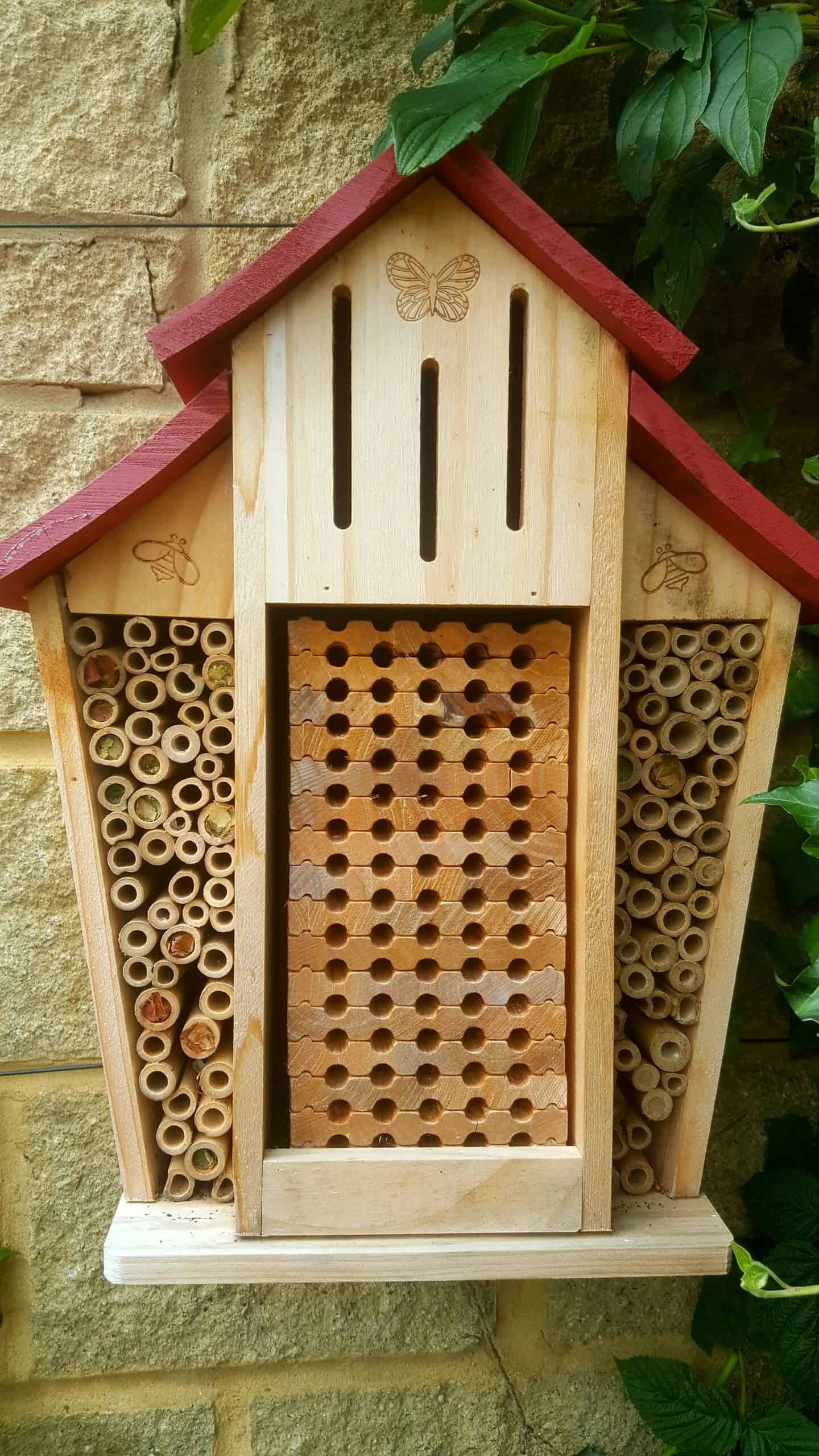 August in our garden - a garden diary August in our garden - bug hotel