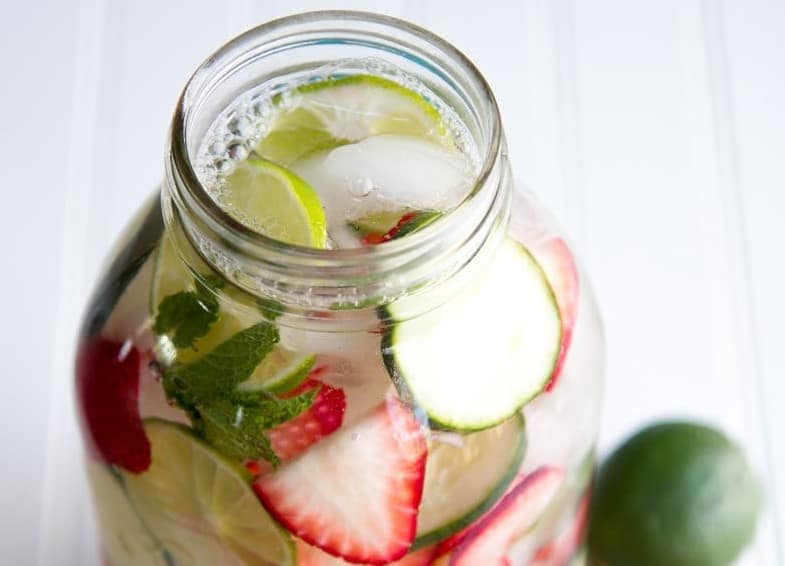 9 Fast Fresh Cucumber Recipes You Need To Try Strawberry lime cucumber mint water