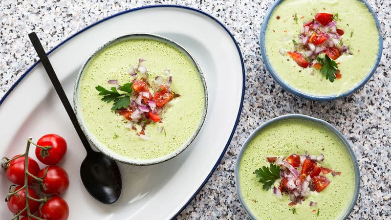 9 Fast Fresh Cucumber Recipes You Need To Try Cold cucumber soup