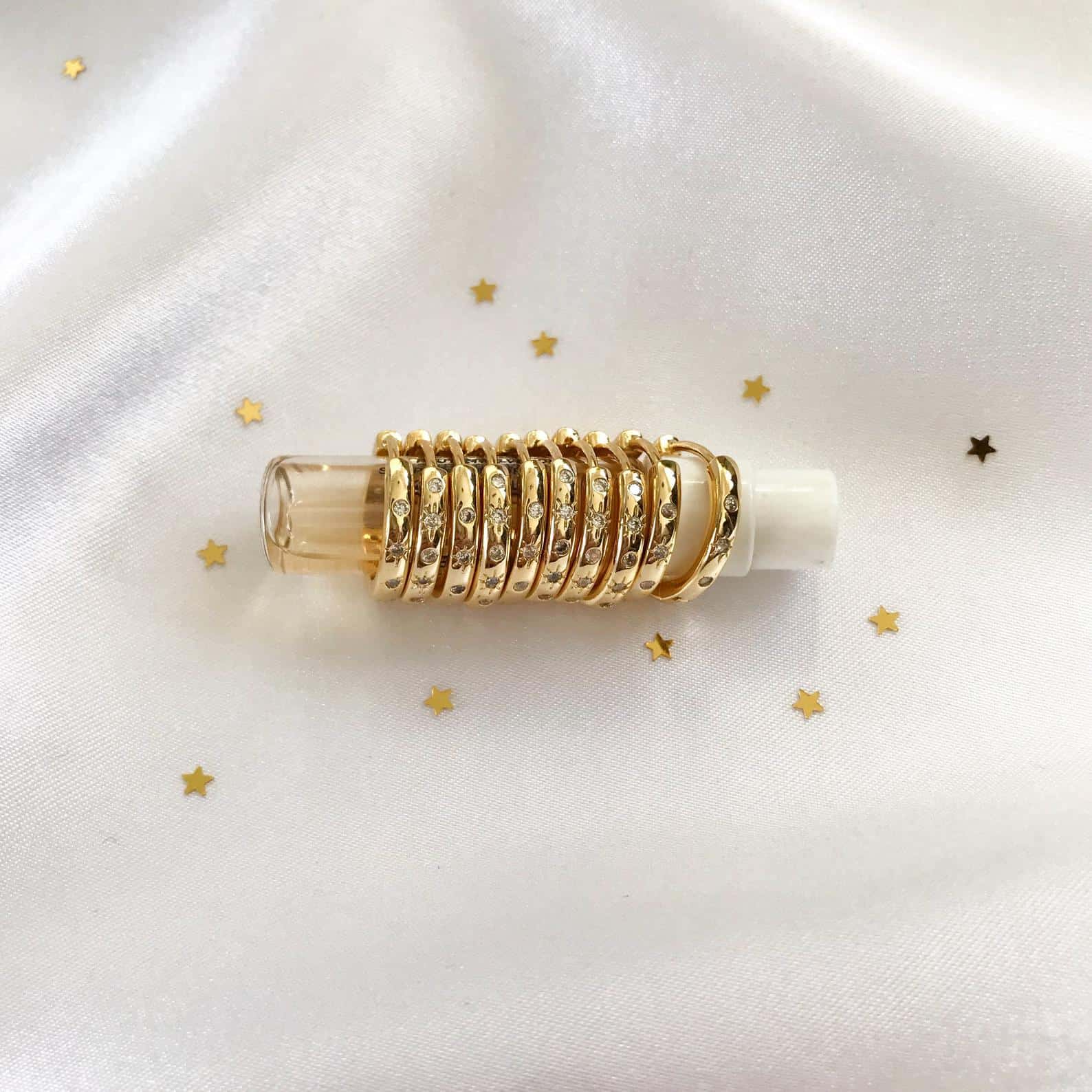 Why gold hoop earrings are a classic accessory worth investing in * gold hoop earrings with zircona inset