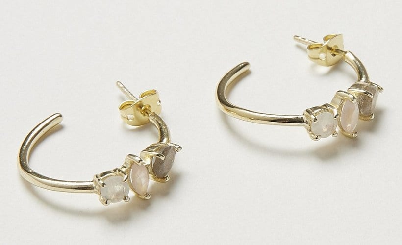 Why gold hoop earrings are a classic accessory worth investing in * bejewelled gold hoop earrings