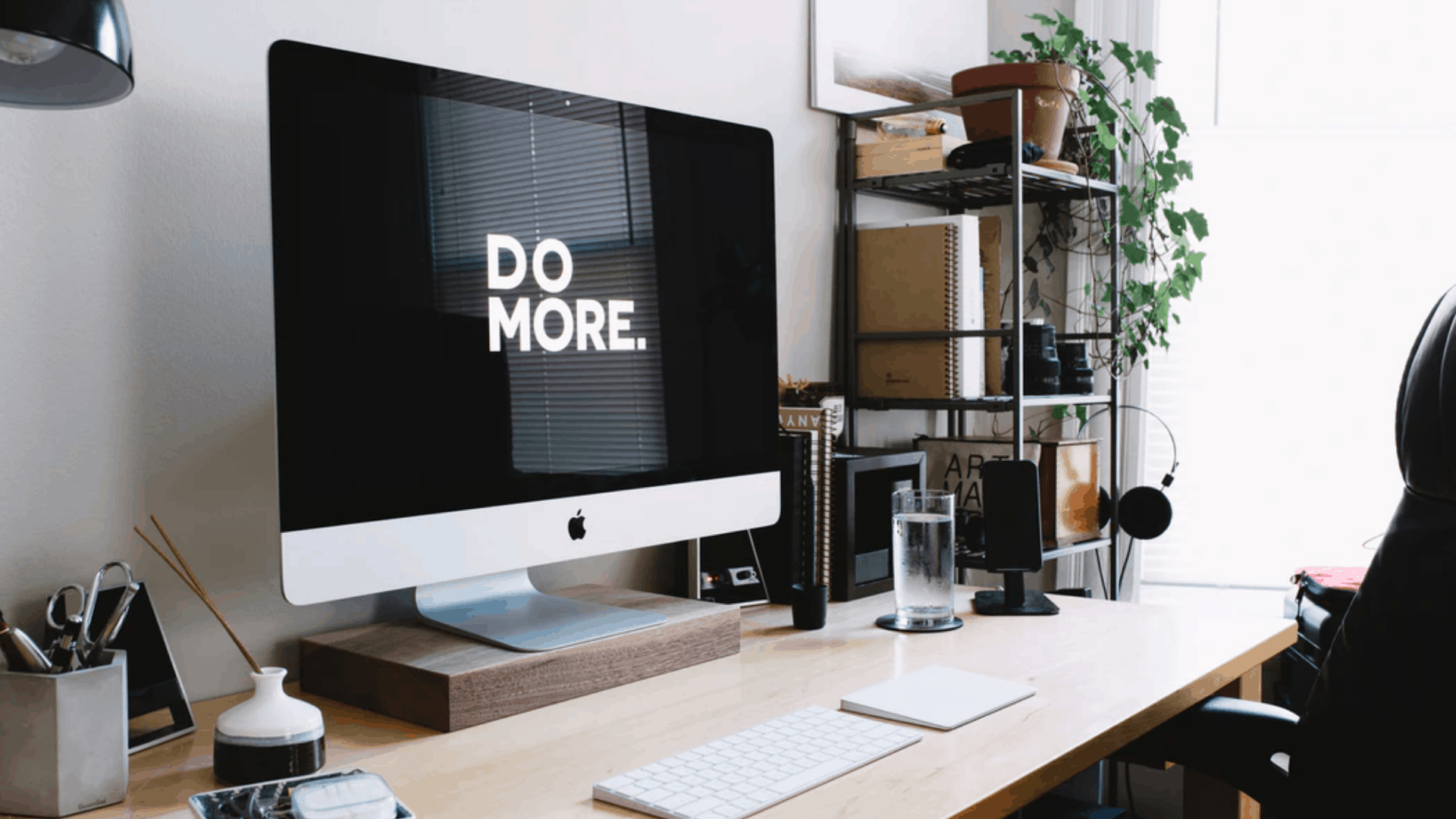 Why a digital marketing agency is the secret ingredient to online success * digital marketing agency - desk with screen, keyboard, water