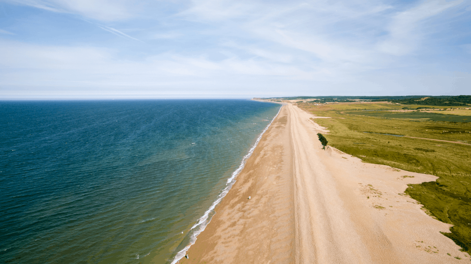 10 Fun UK Staycation Ideas Inspired By The Movies * Fun UK staycation ideas - Norfolk Holkham beach