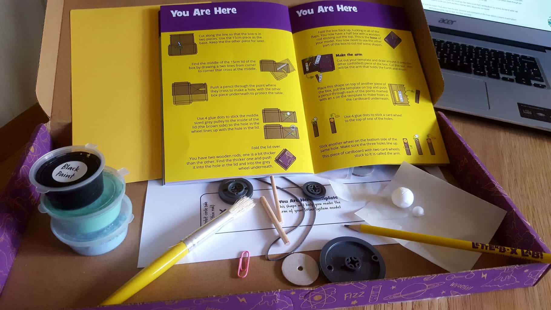Fun science experiments for kids at home: Waste of Space * fun-science-experiments-for-kids-waste-of-space_17-orrery