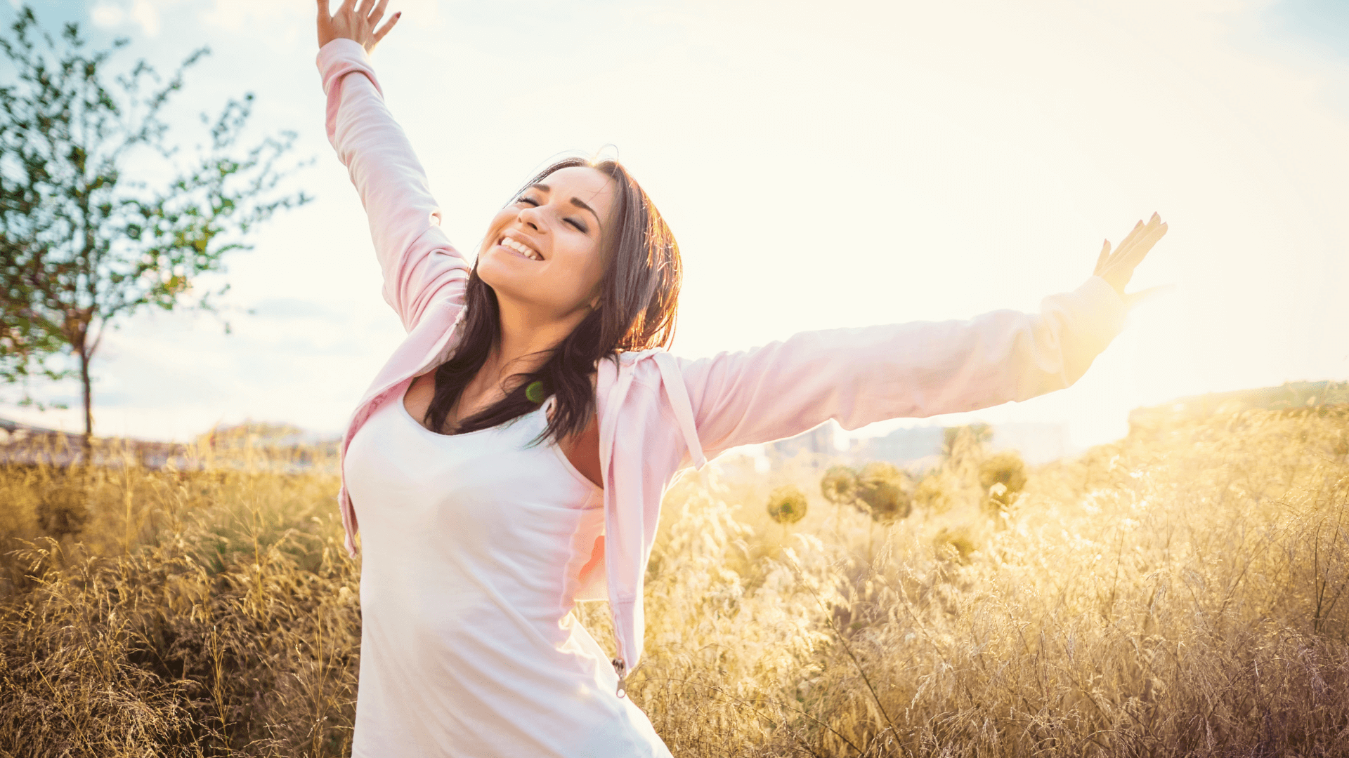 3 Amazing Reasons Why Physical Exercise Can Help Your Mental Health * physical-exercise-can-help-your-mental-health-happy-girl-stretching-outside