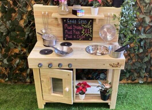 Unique Garden Decor Ideas from Etsy You'll Love this Summer * unique-garden-decor-Etsy-mud-kitchen