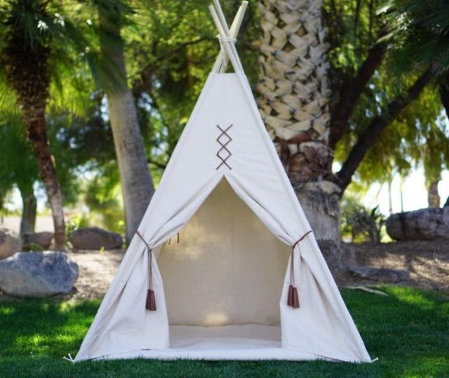 Unique Garden Decor Ideas from Etsy You'll Love this Summer * unique-garden-decor-Etsy-wigwam-teepee