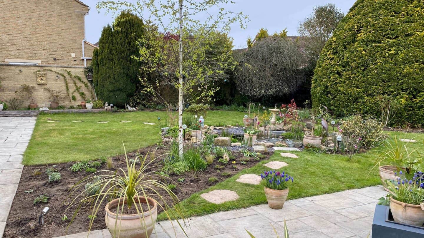 April Gardening - What To Do in the Garden in April april-gardening-herbaceous-border-front