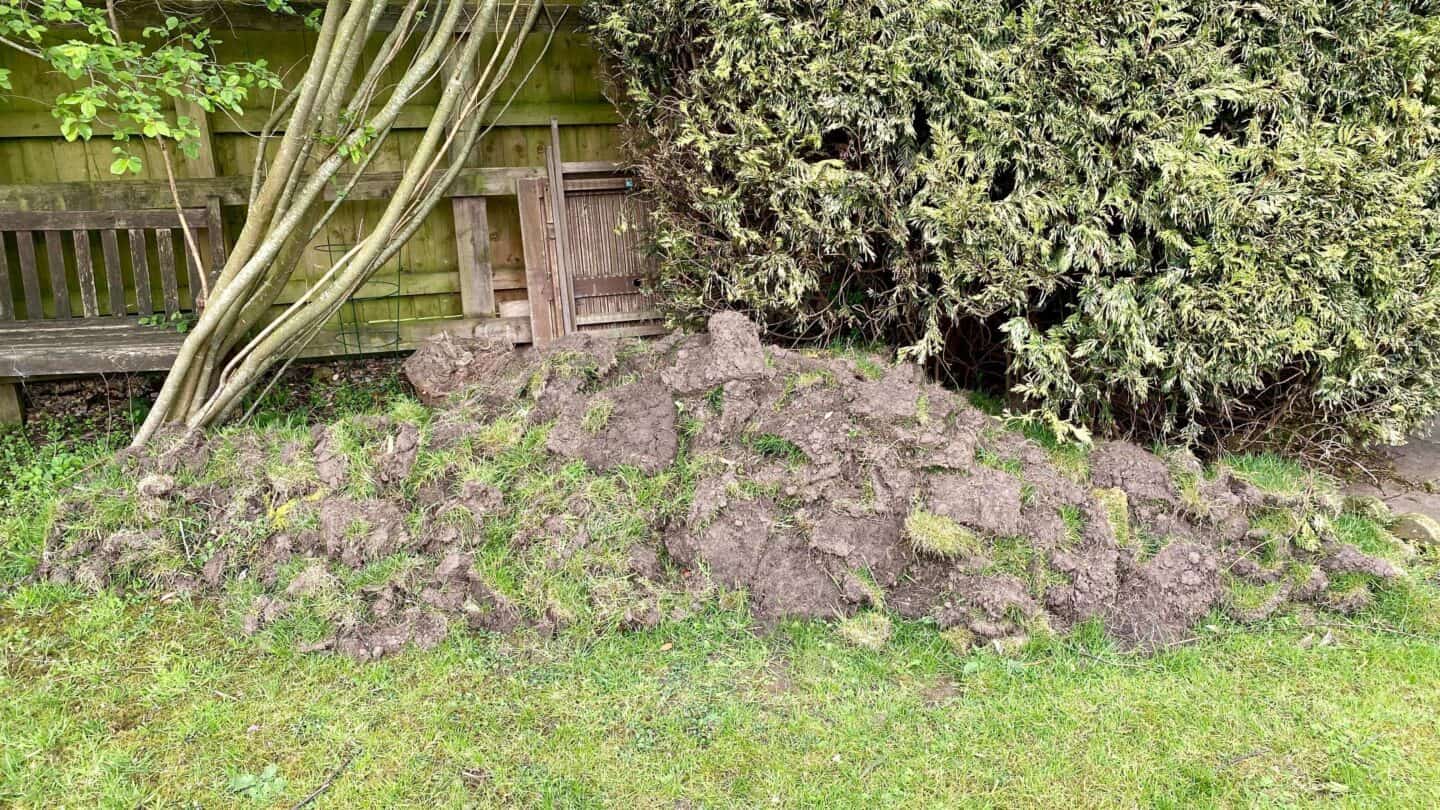 April Gardening - What To Do in the Garden in April april-gardening-sod-pile
