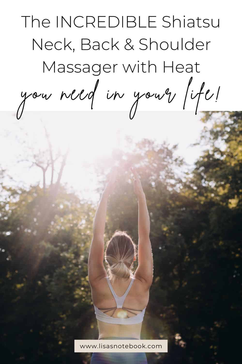 The Incredible Donnerberg Shiatsu Neck and Back Massager - Review * neck-and-back-massager-pinterest