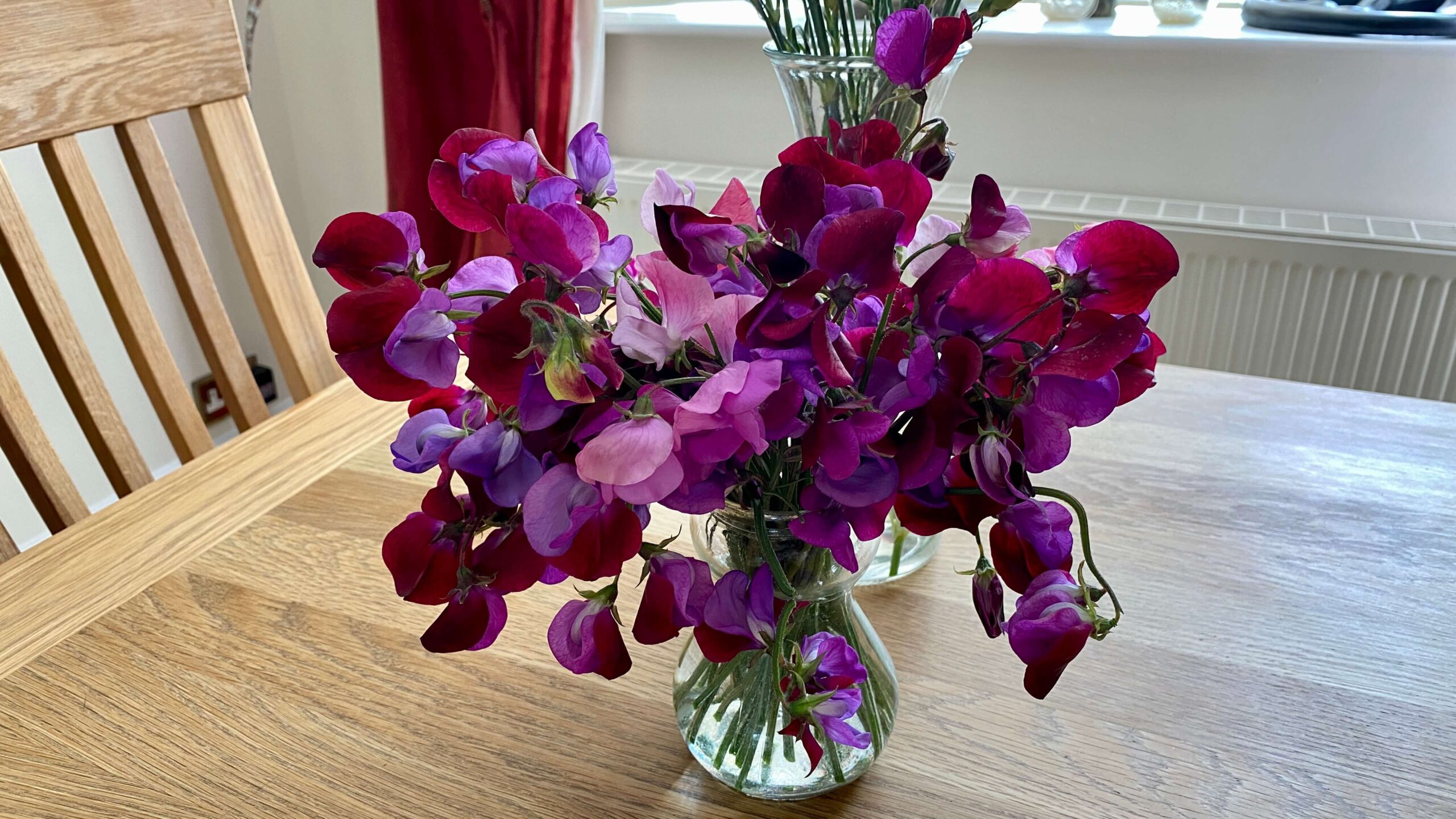 June Gardening - What To Do in the Garden in June june-gardening-sweet-peas-vase