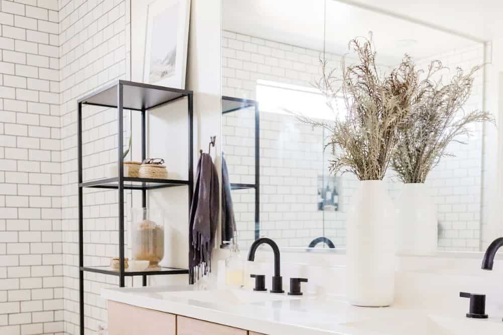 Modernising Your Bathroom On a Budget in 4 Simple Steps * modernising-your-bathroom-mirror