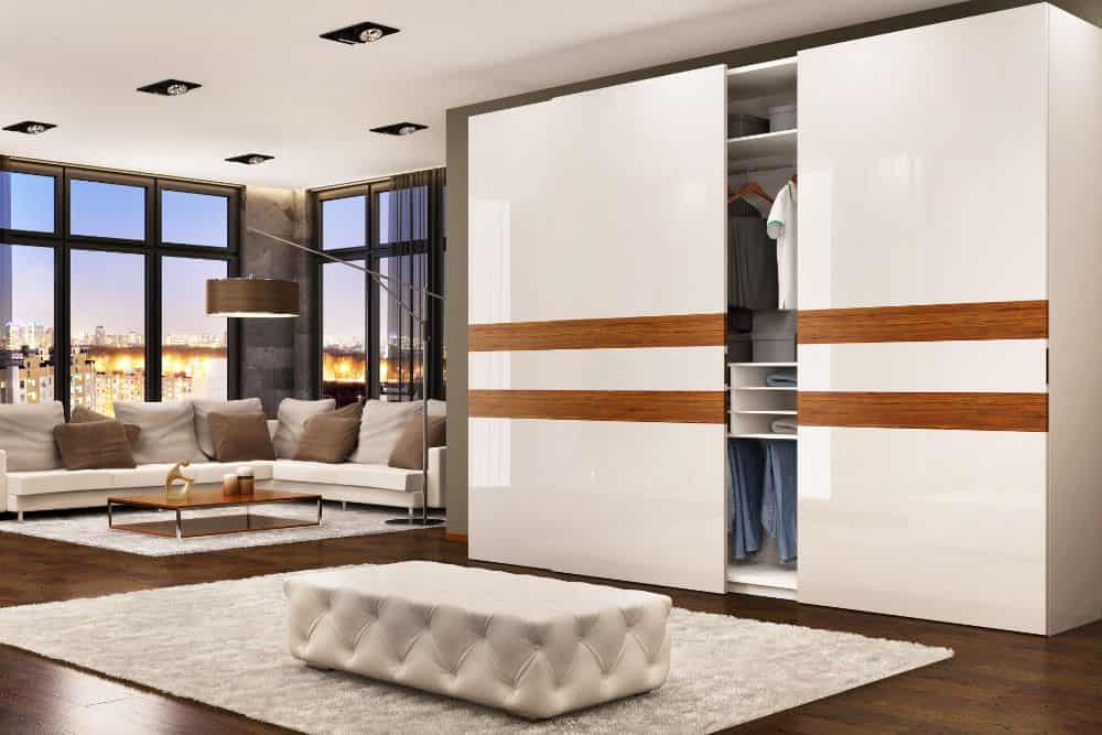 5 Top Benefits of a Sliding Door Wardrobe * sliding-door-wardrobe-white
