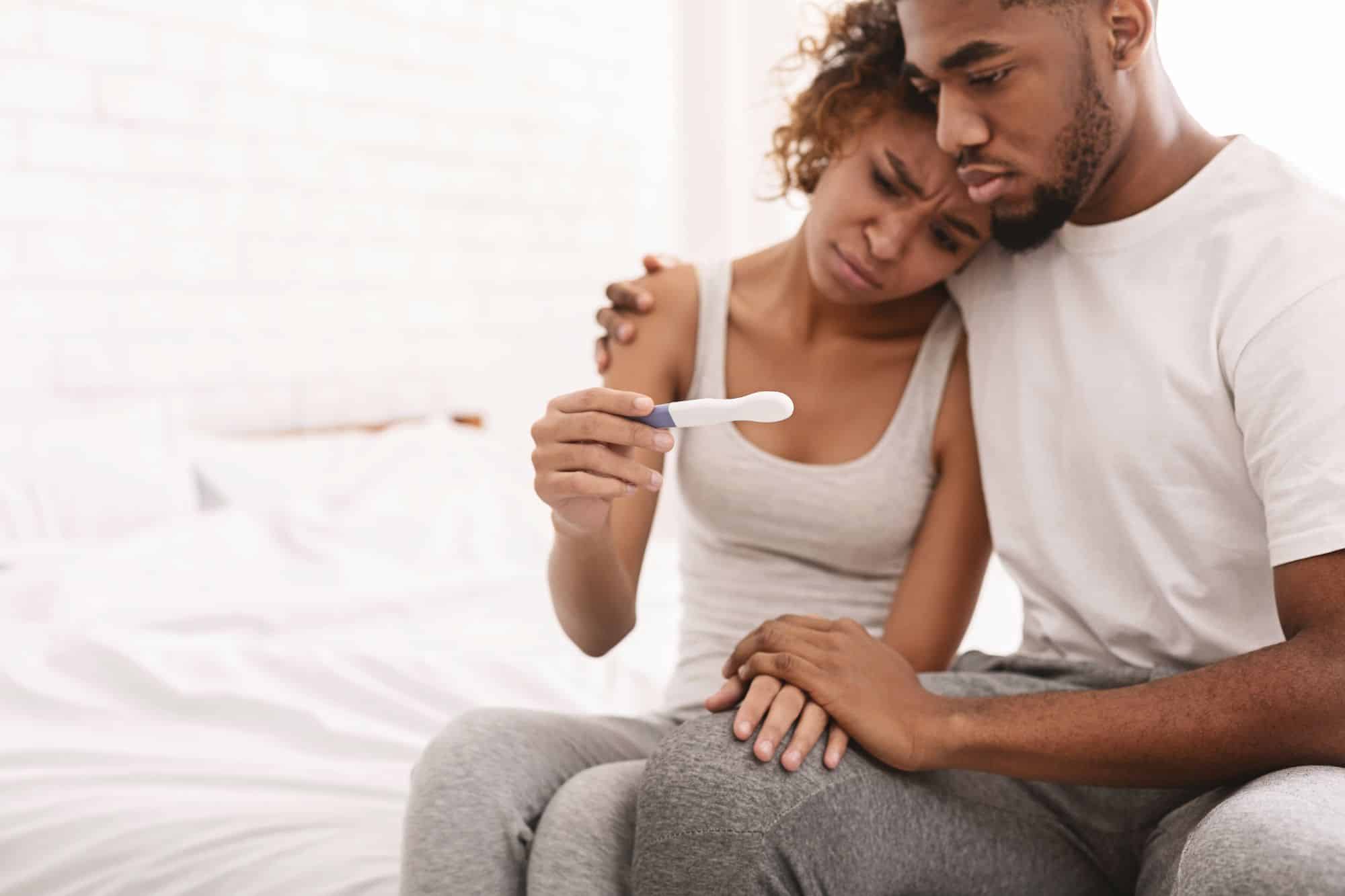 Trying For A Baby: 5 Tips That May Improve Your Chances and How To Cope With Disappointment * trying-for-a-baby-tips-sad-couple