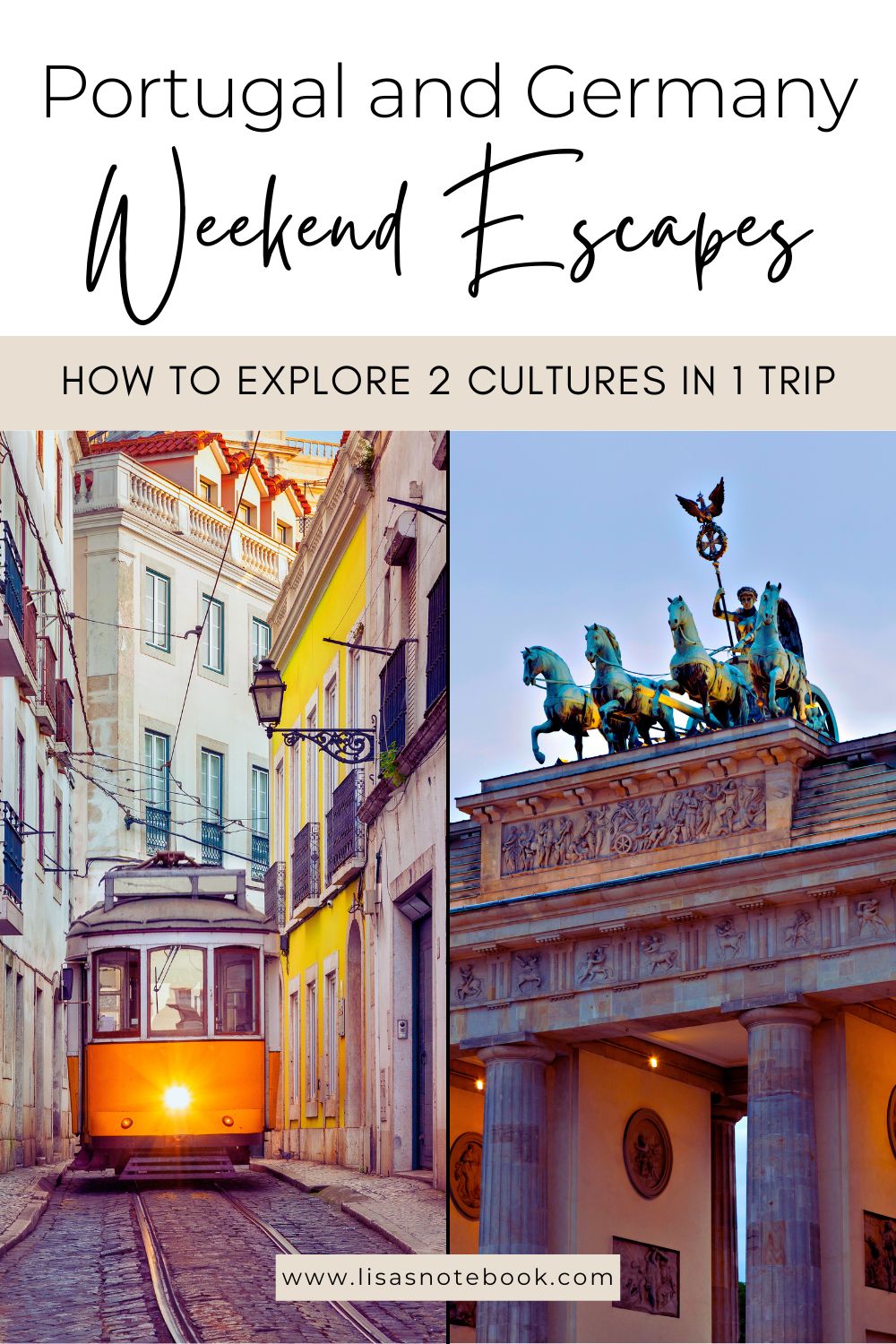 Exploring Two Different Cultures in One Trip: Portugal and Germany Weekend Escapes * portugal-and-germany-exciting-weekend-escape-pinterest