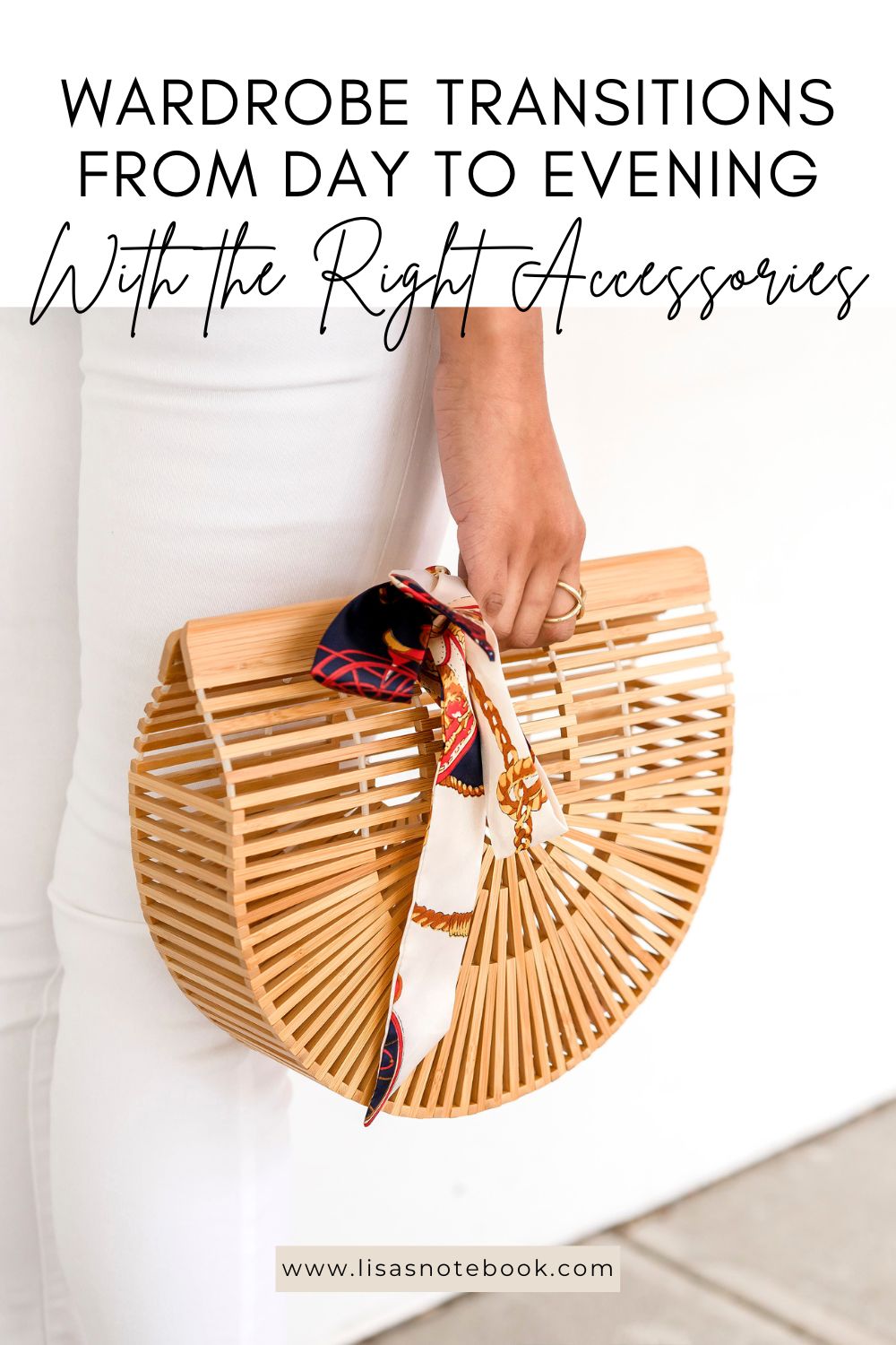 Wardrobe Transitions: How the Right Accessories Carry You Through the Day * day-to-evening-with-the-right-accessories-clutch-bag-pinterest
