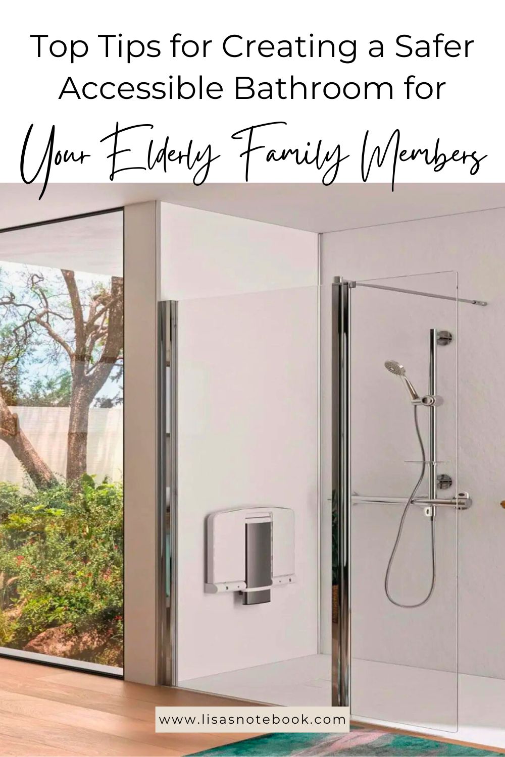 Creating a Safer, Accessible Bathroom for Your Elderly Family Members * creating-an-accessible-bathroom-for-elderly-family-pinterest