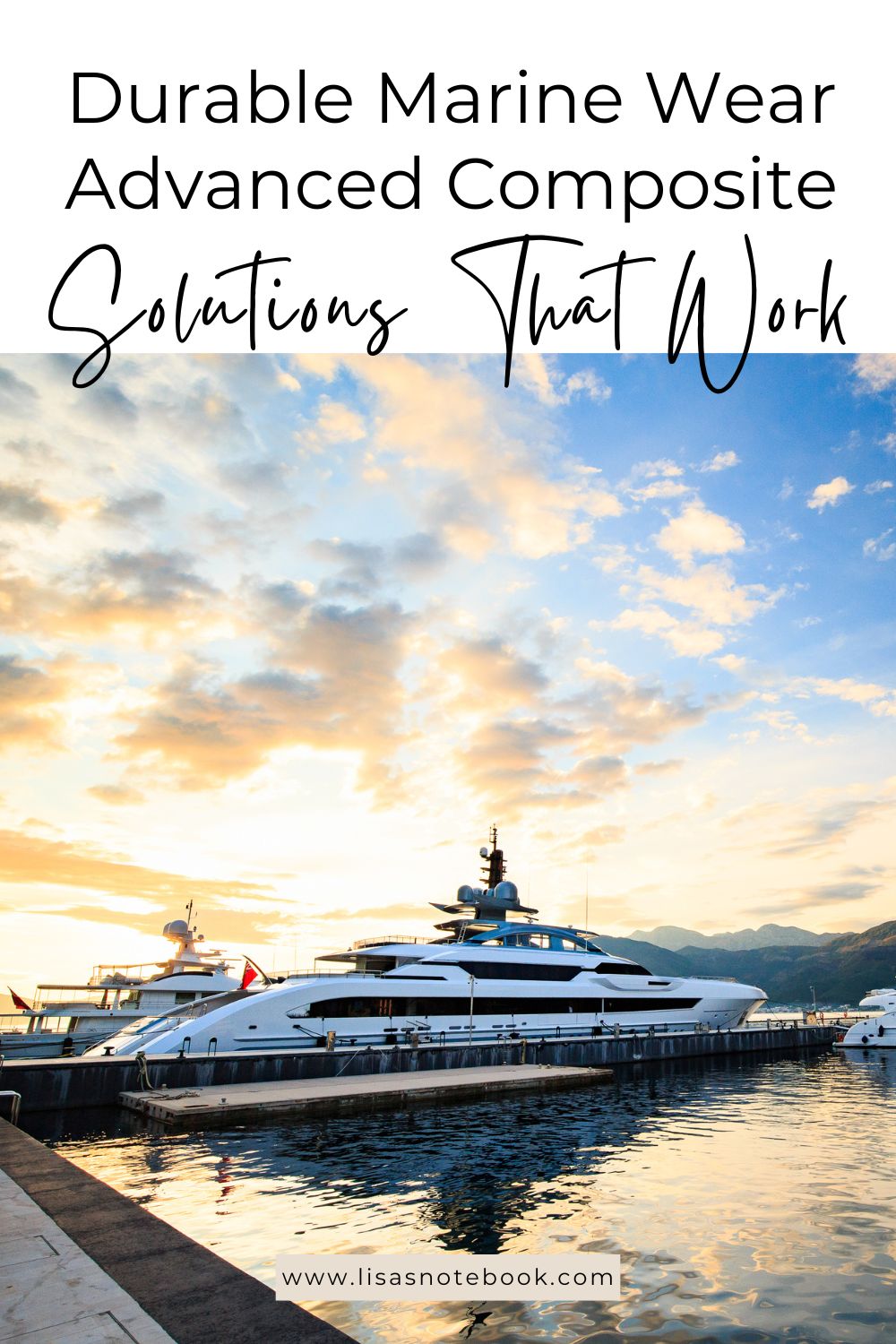 Durable Marine Wear: Advanced Composite Solutions That Work * durable-marine-wear-advanced-composites-yachts-pinterest