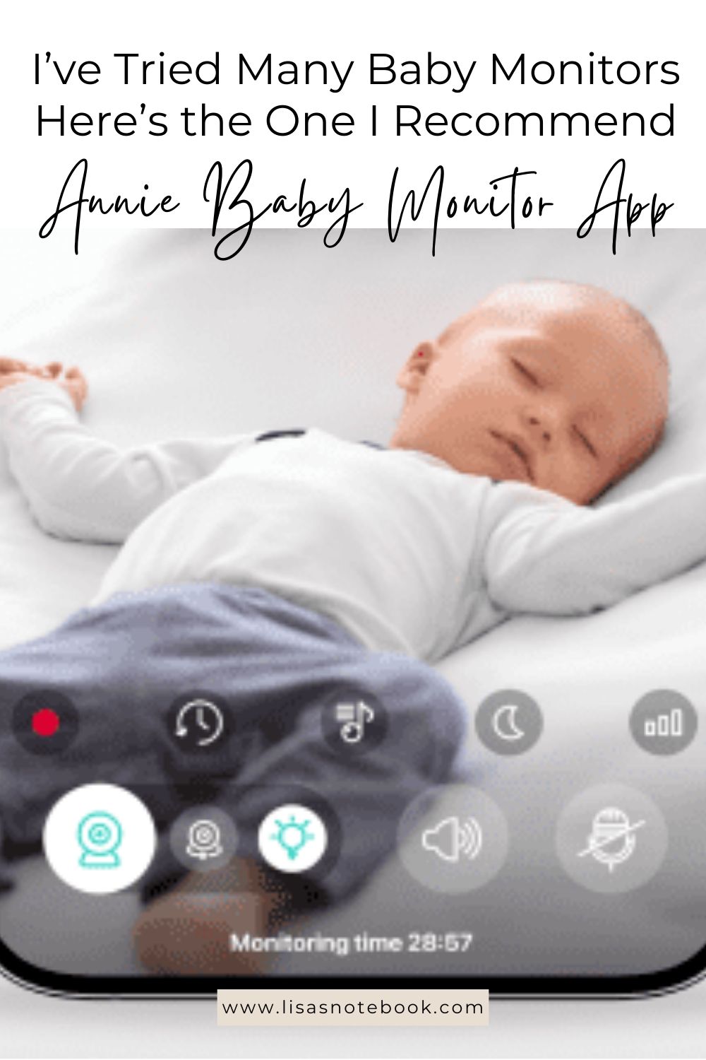 I’ve Tried Many Baby Monitors - Here’s the One I Recommend * baby-monitor-i-recommend-pinterest