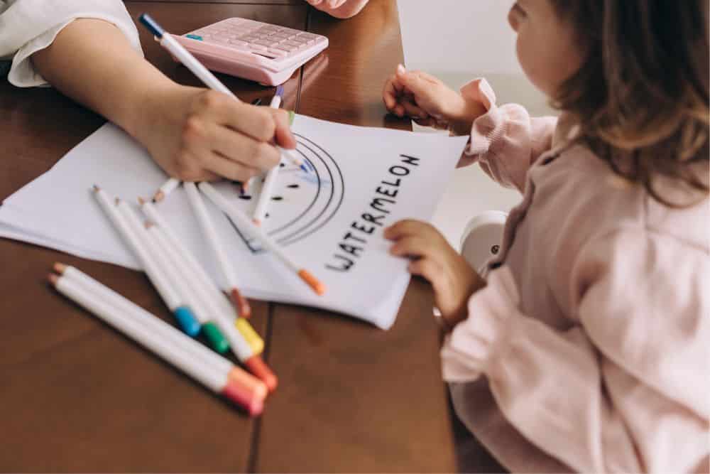 Fun Things to Do Indoors With Kids When the Weather Is Bad * indoors-with-kids-activities-colouring