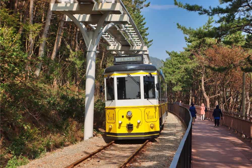 Quick Escapes Around Busan: Explore the Unexpected * quick-escapes-around-busan-beach-train
