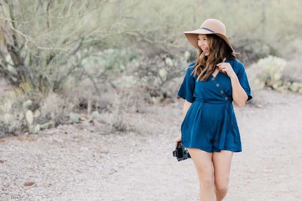 Why Rompers Are Your Summer Travel Wardrobe's Best Kept Secret * rompers-summer-travel-wardrobe-girll-aughing
